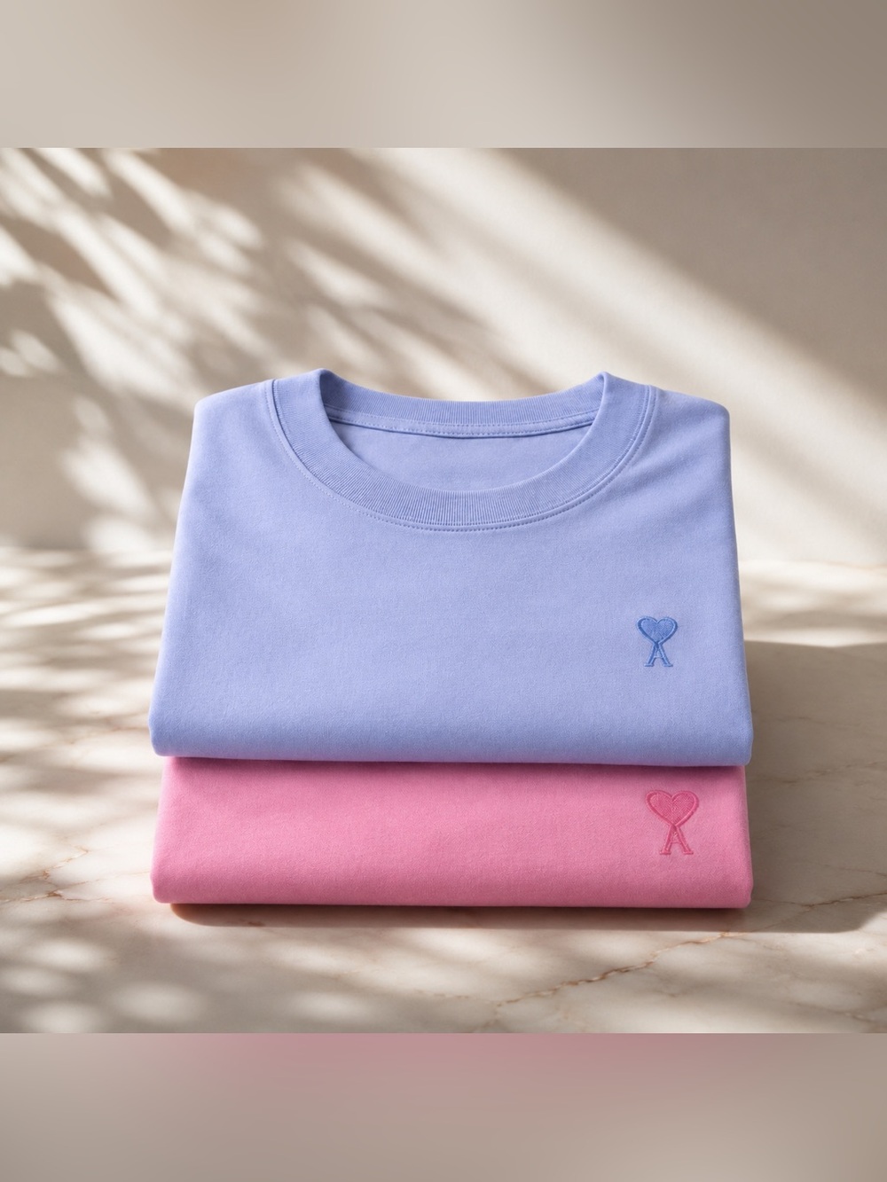AMI Paris 2-Pack T-Shirts XXL Unisex – Ami de Coeur Embroidered